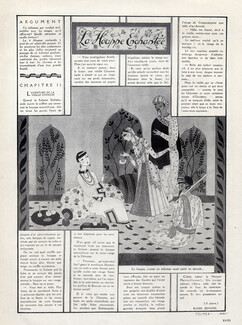 Bourjois (Perfumes) 1925 La Houppe Enchantée, L'aventure de la Vieille Chinoise, Text Roger Dévignes