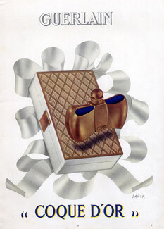 Guerlain (Perfumes) 1938 Coque d'Or, Darcy