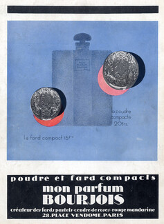Bourjois (Cosmetics) 1928 Powder Mon Parfum