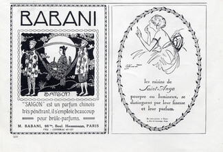 André Pécoud 1921 Making-up, Babani Saïgon