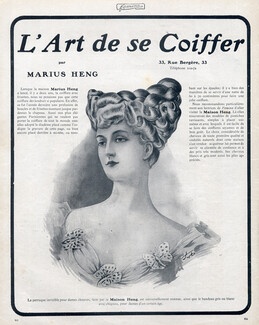 Marius Heng (Hairstyle) 1907 Wig
