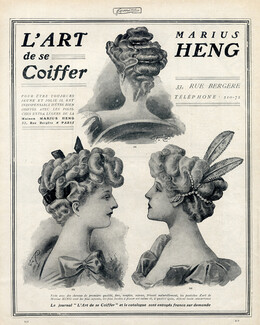 Marius Heng (Hairstyle) 1907 Hairpieces