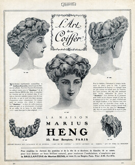 Marius Heng (Hairstyle) 1907 Hairpieces