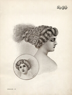 Paris-Coiffures (Hairstyles) 1911 Westfield