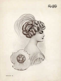 Paris-Coiffures (Hairstyle) 1911 Westfield