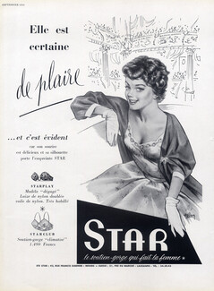 Star(Lingerie) 1955 Aslan, Pin-up
