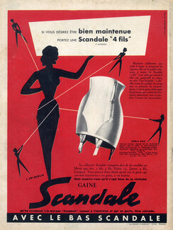 Scandale (Lingerie) 1953 Jacquelin, Girdle