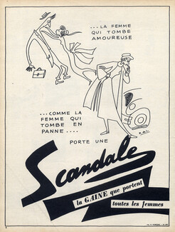 Scandale (Lingerie) 1950 Lavererie, Girdle