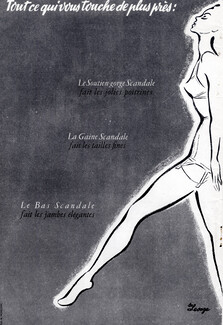 Scandale (Stockings) 1952 S.N. Lesage