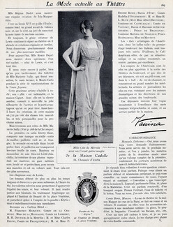 Cadolle (Lingerie) 1910 Cléo De Mérode