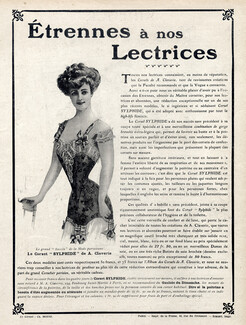 Claverie (Lingerie) 1908 Corset
