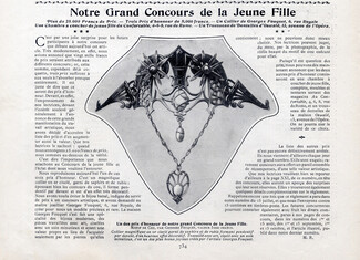 Georges Fouquet 1903 Motif de Cou, Necklace Art Nouveau