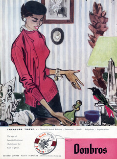 Donbros (Division of Donaldson Textiles) 1955 Scotch Knitwear, Demachy