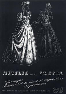 Mettler & Cie (Fabric) 1945 St Gall