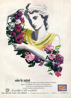 René Bouët-Willaumez 1946 Color by United