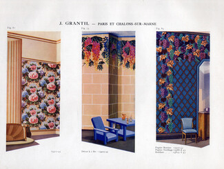 J. Grantil (Wallpaper) 1928 Decorative Arts