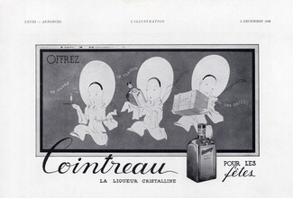 Cointreau (Drinks) 1938 Jean Adrien Mercier, Pour les Fêtes