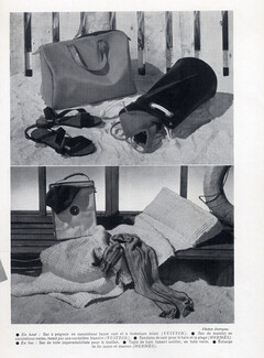 Louis Vuitton & Hermes 1935 Bags, Scarf, Sandals