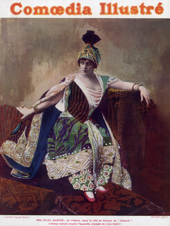 Gilda Darthy 1912 Léon Bakst, Théâtre Costume