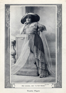 Paquin (Couture) 1911 Miss Lantelme