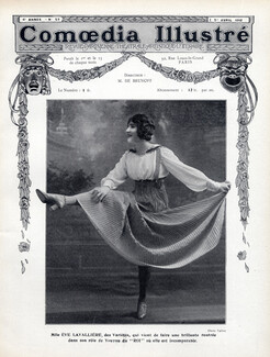 Eve Lavallière 1912 Theatre Costume