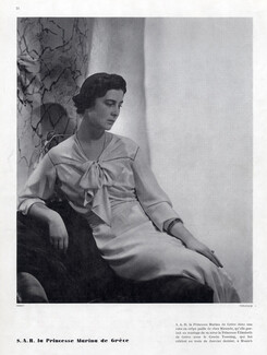 Mirande 1934 Princesse Marina de Grèce