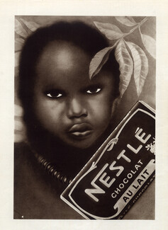 Nestlé (Chocolates) 1936 African Girl
