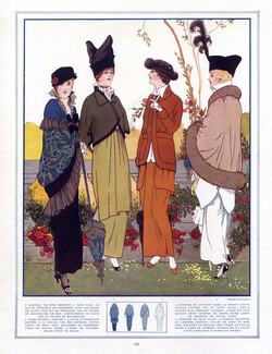 Henry Fournier 1914 Fashion Illustration