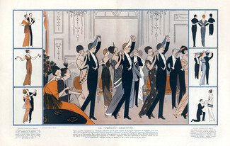 André Pécoud 1914 La Péricon Argentine, Dancers Roaring Twenties