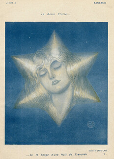 Jane Cals 1917 Portrait Star