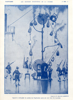 W. Heath Robinson 1916 les Grandes Inventions de la Guerre, Soldier Scottish