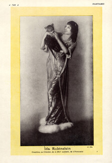 Ida Rubinstein 1913 Costume for La Mort Parfumée, Photo Otto