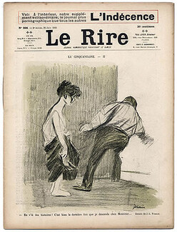 LE RIRE 1902 N°398 Jean-Louis Forain, Francisco Javier Gosé