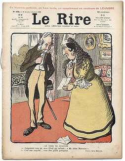 LE RIRE 1902 N°400 Lucien Métivet, Jeanniot, Charles Léandre, Henry Gerbault, Mesples