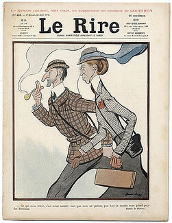 LE RIRE 1902 N°408 Sancha, Carlègle