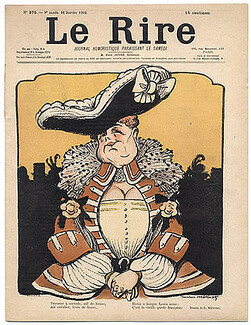 LE RIRE 1902 N°375 Lucien Métivet, Georges Delaw, Maurice Radiguet, Grandjouan, Paul Iribe