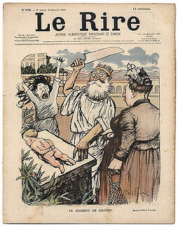 LE RIRE 1902 N°376 Abel Faivre, SEM (Georges Goursat), Charles Léandre