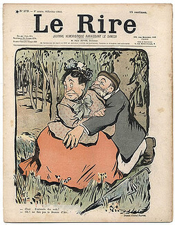 LE RIRE 1902 N°379 Abel Faivre, Henri Avelot, Benjamin Rabier, Henry Gerbault, Lucien Métivet, Paul Iribe