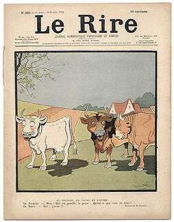 LE RIRE 1902 N°380 Benjamin Rabier, Georges Delaw, Grandjouan, Abel Faivre
