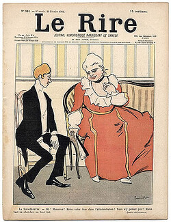 LE RIRE 1902 N°381 Jeanniot, Charles Huard, Lucien Métivet, Abel Faivre