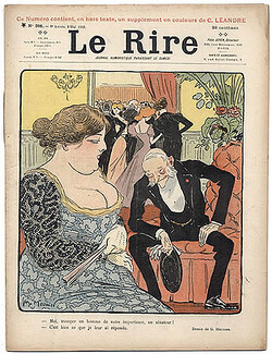 LE RIRE 1902 N°391 Léandre, Meunier, Avelot, Burret, Métivet