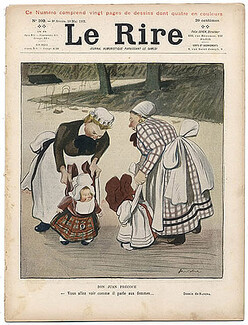 LE RIRE 1902 N°392 Sancha, Jeanniot, Charly, Avelot, Paul Iribe, Carlègle