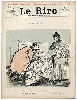 LE RIRE 1902 N°395 Forain, Lucien Métivet, Henri Avelot, Raymond de la Nézière, Georges Delaw