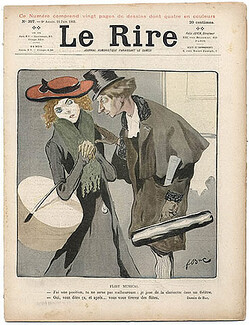 LE RIRE 1902 N°397 Ferdinand Bac, Léandre, Sancha