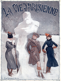 René Préjelan 1915 The Winter General Snowman