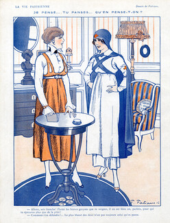 Fabien Fabiano 1915 Nurse, Infirmière