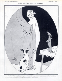 Jacques (Lehmann) Nam 1915 Nude, Dog