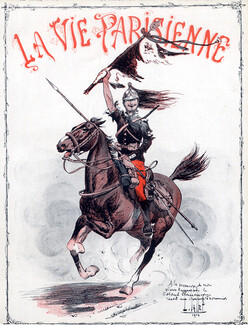 Louis Vallet 1914 Military Rider