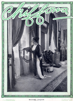 Madame Jeanne Paquin, 1913 - Cover Photo Agie, Artist's Career, Text by Camille Duguet, 3 pages