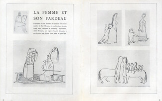 André Francois 1948 La Femme et son Fardeau, Comic Strip